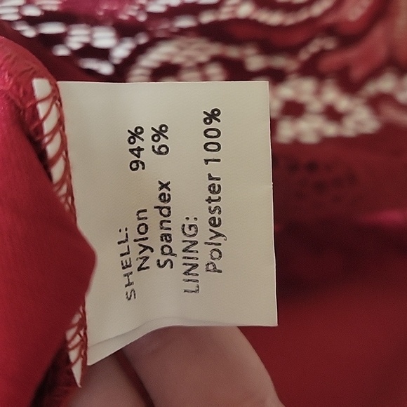 Aupuls Red/Burgundy Dress size Xsmall - Picture 7 of 8